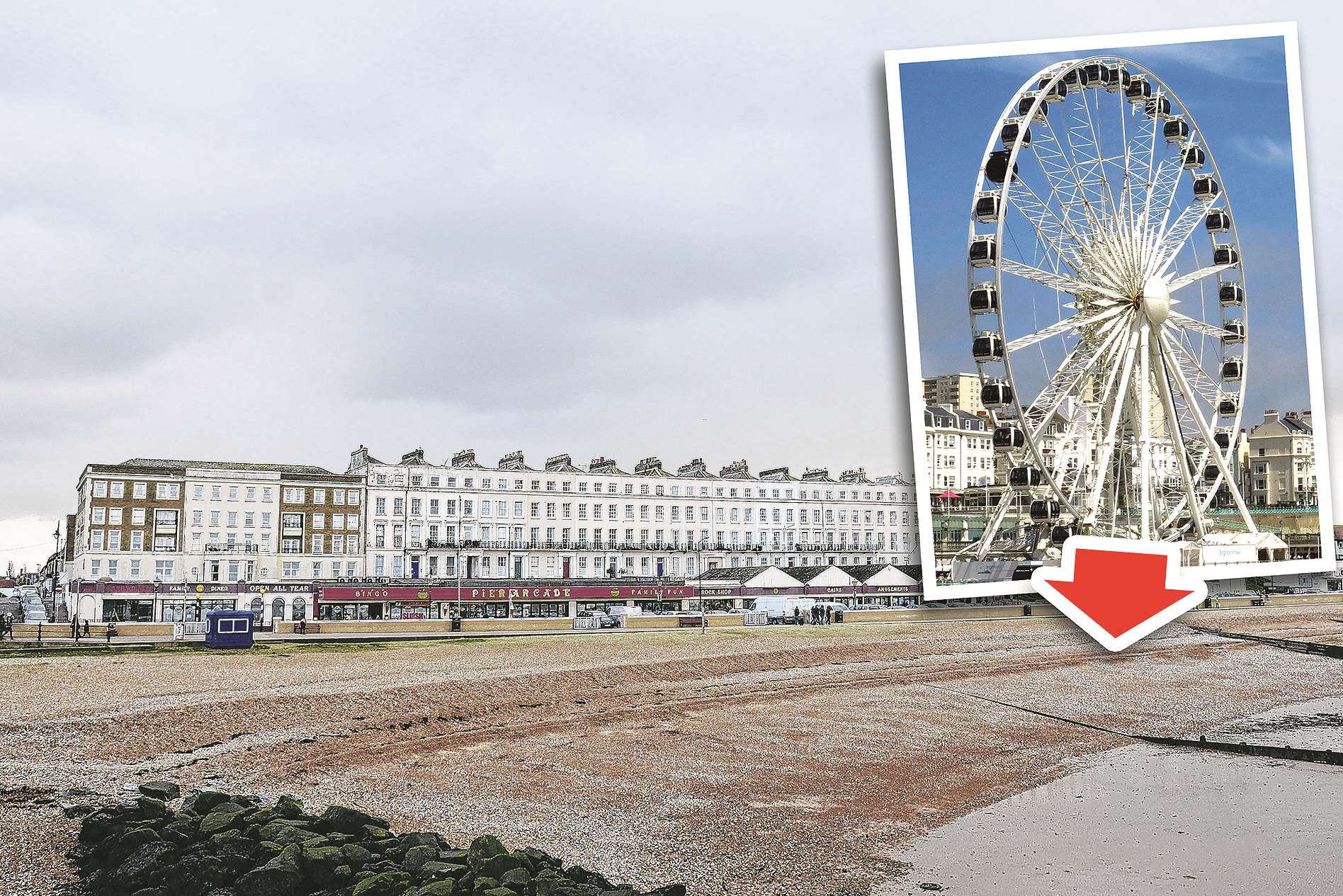 How the Brighton Wheel could look on Herne Bay seafront