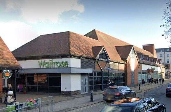 Habiba Bentchakal stole the alcohol from the Waitrose store in St George's Place, Canterbury