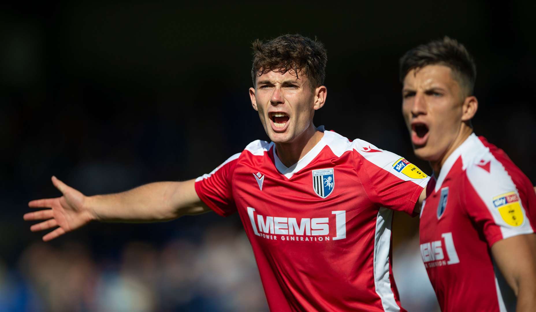 Tom O’Connor is enjoying the taste of the Football League at Gillingham Picture: Ady Kerry