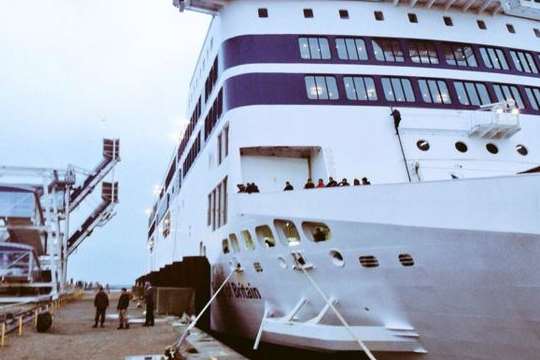 Several staff have failed drugs tests on the Spirit of Britain. Pic: Info Francaise