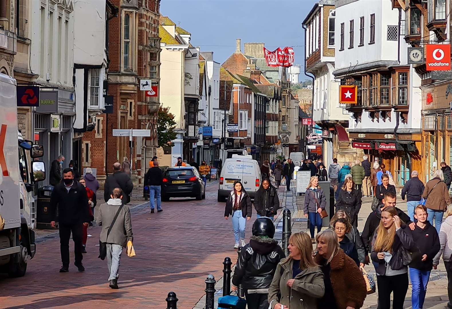 Canterbury City Council says the issue of beggars harassing and intimidating shoppers in the high street is becoming more prevalent