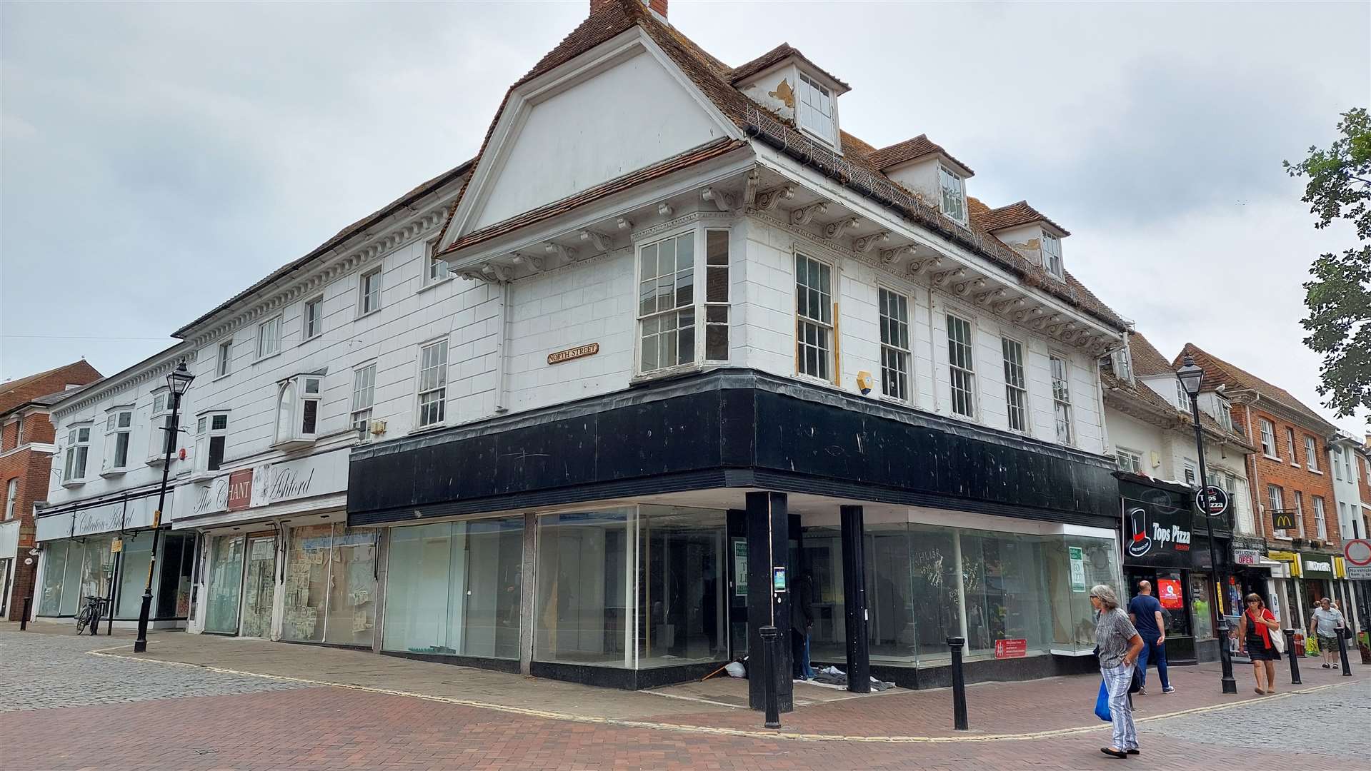 How the former Evans and Merchant Chandler buildings currently look