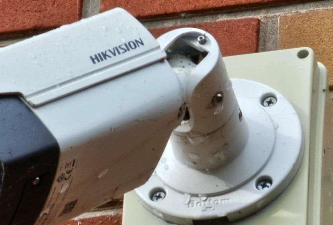 Hikvision cameras have been spotted at council buildings. Picture: Simon Finlay