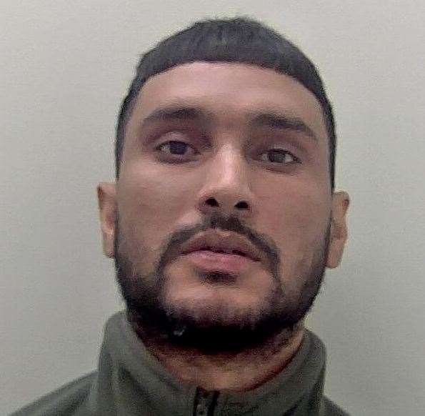 Govind Bahia, of Tennyson Walk, Gravesend, was jailed for three years. Picture: Kent Police