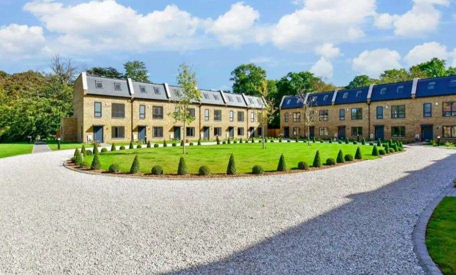 Some of the new homes at Fawkham Manor remain for sale. Picture: Wards of Kent & Fawkham 21 Ltd