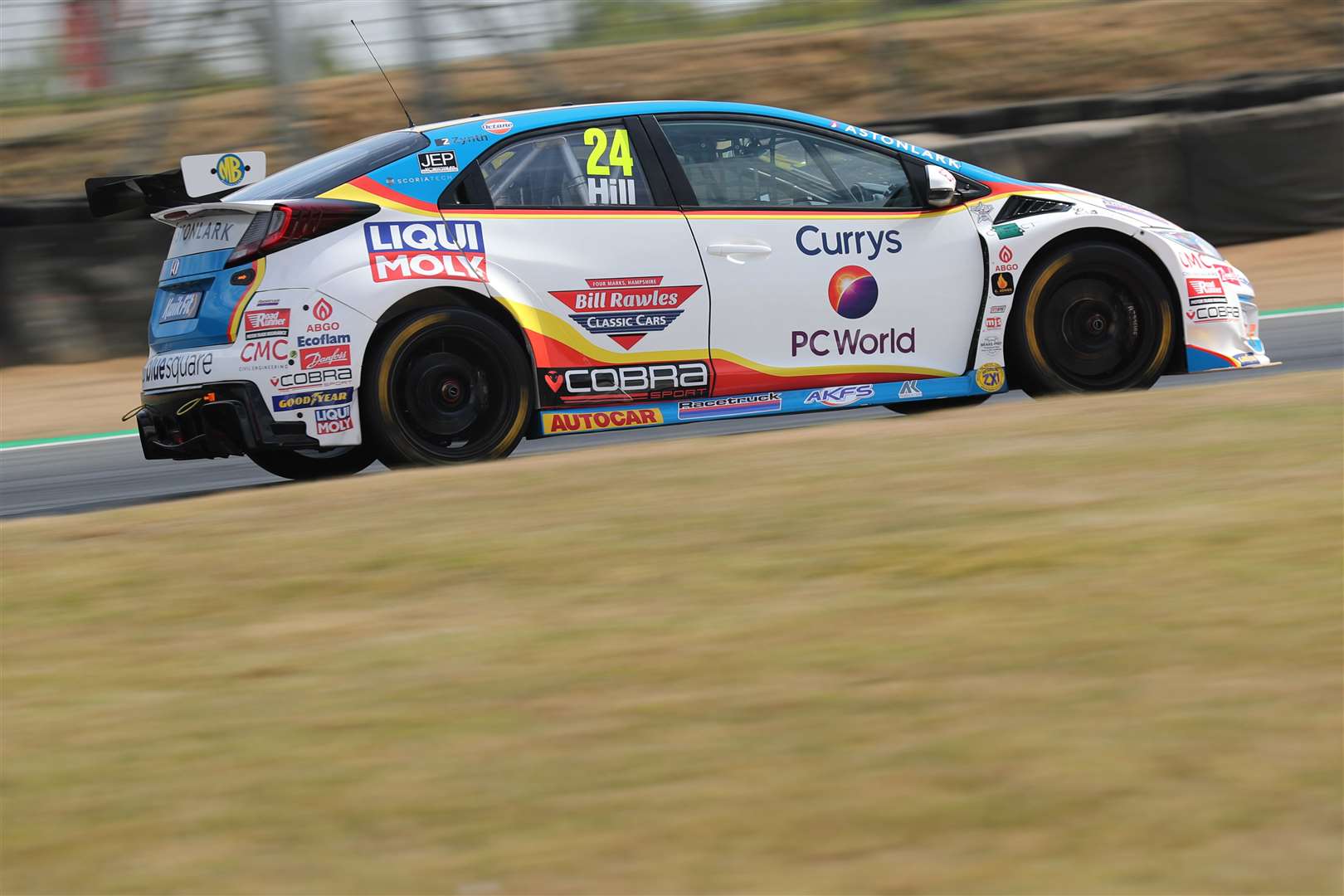 A frustrating end to a promising weekend for Kent's Jake Hill Picture: BTCC (40183922)