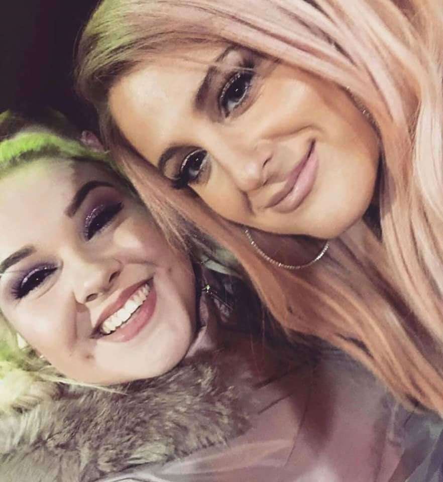 Meghan Trainor and Jalisa Forsyth. Picture taken from Meghan Trainor's Facebook post