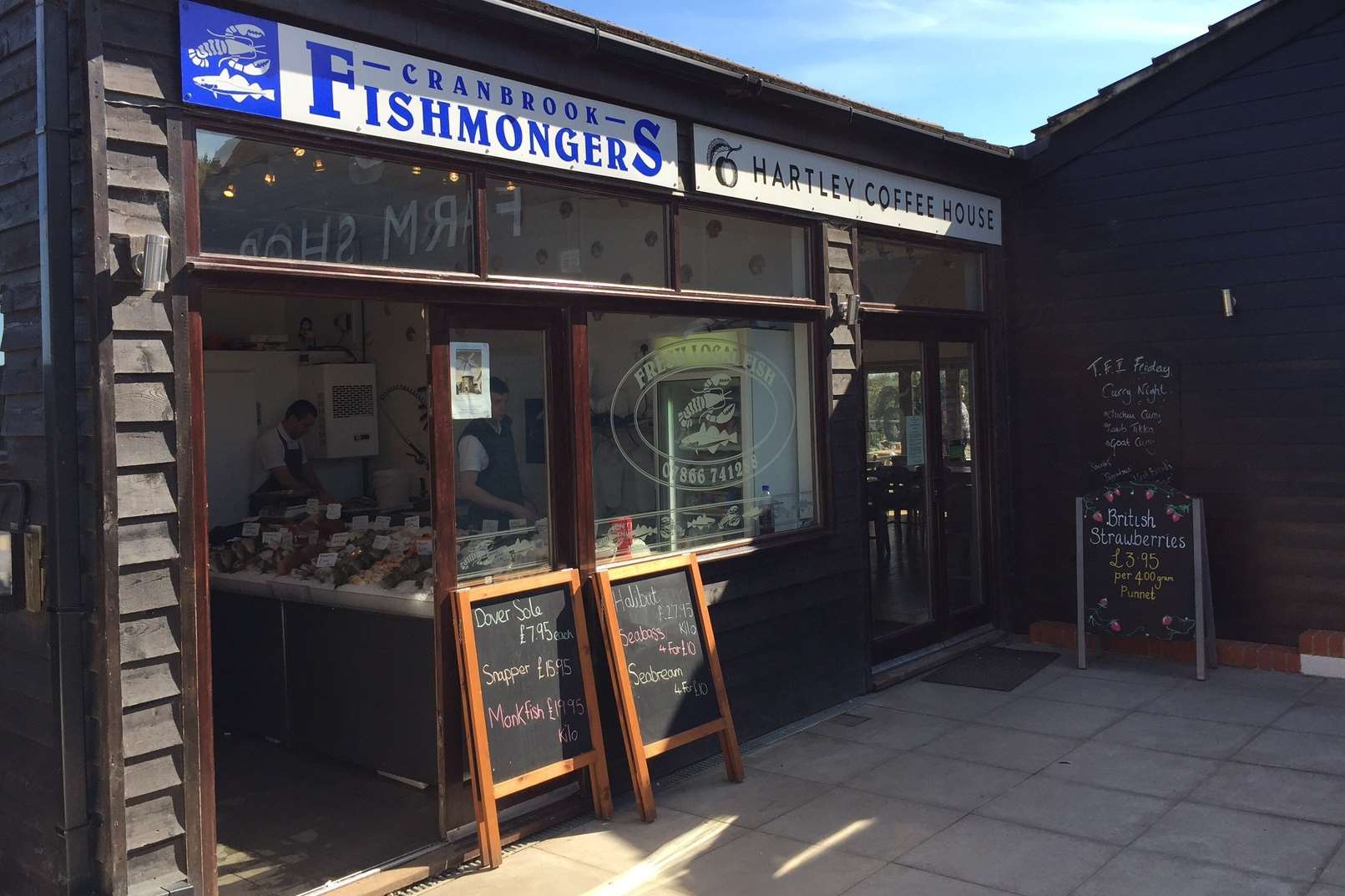 The fishmongers was targeted