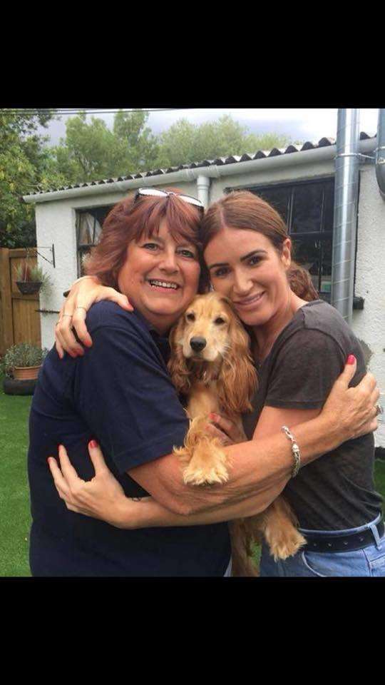 Reunited: Fifi with owner Kate Kershaw-Smith and St. Giles Rescue Centre owner Vanessa Linnell (3139673)