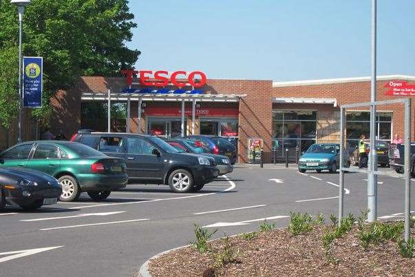 No car cleaning at Tesco today
