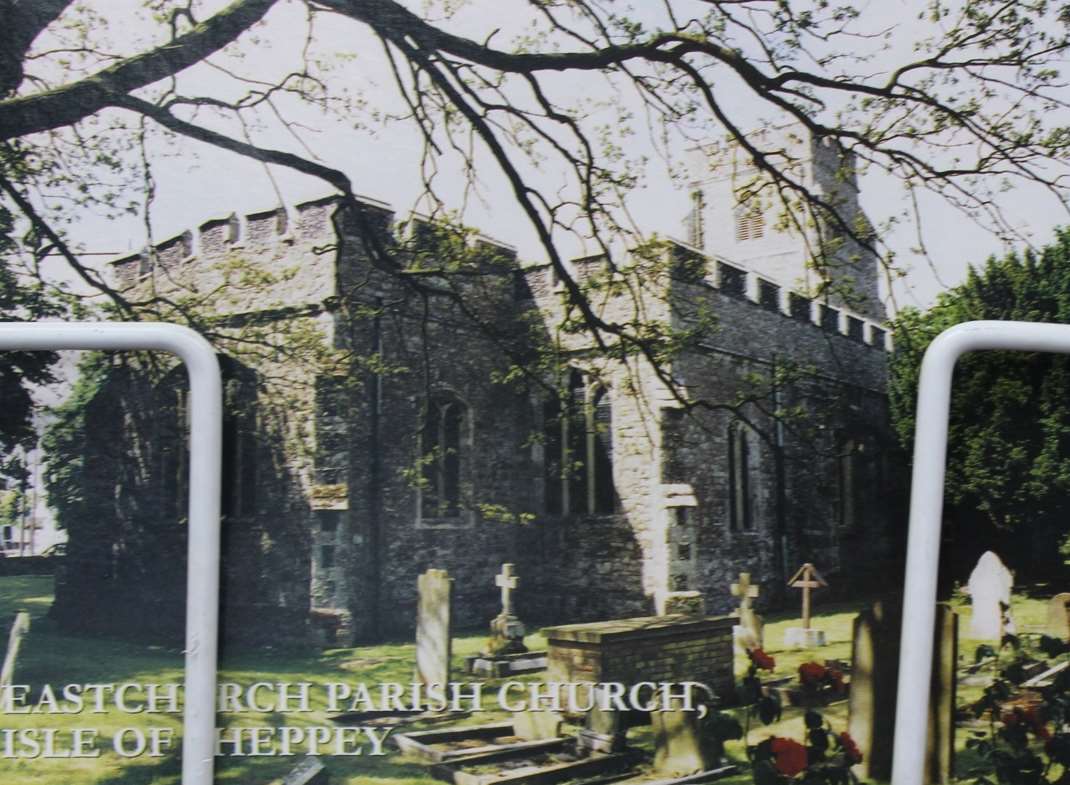 Sheerness: Postcard of a church