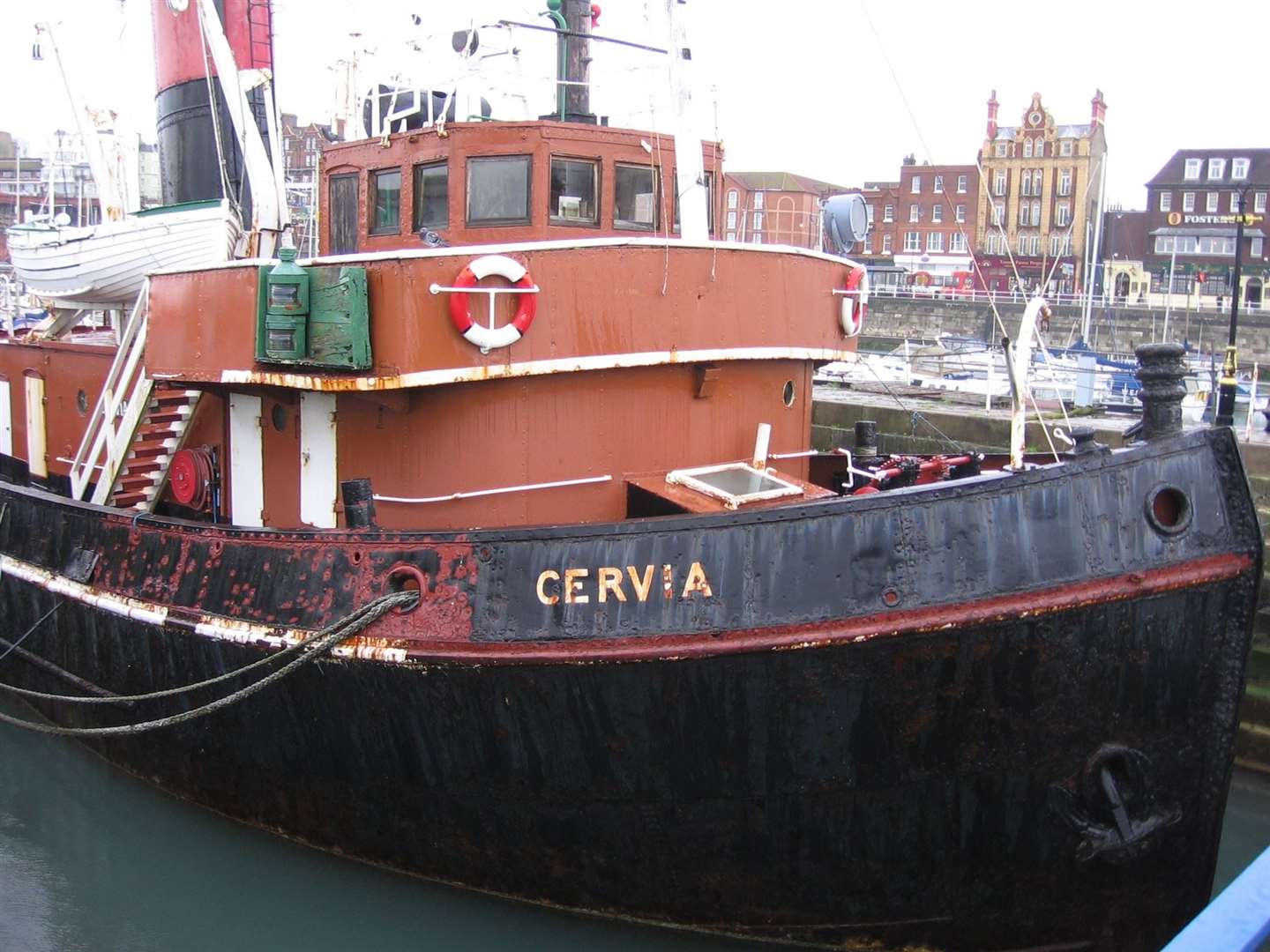 Cervia may be deconstructed at the end of the year. Picture: National Historic Ships