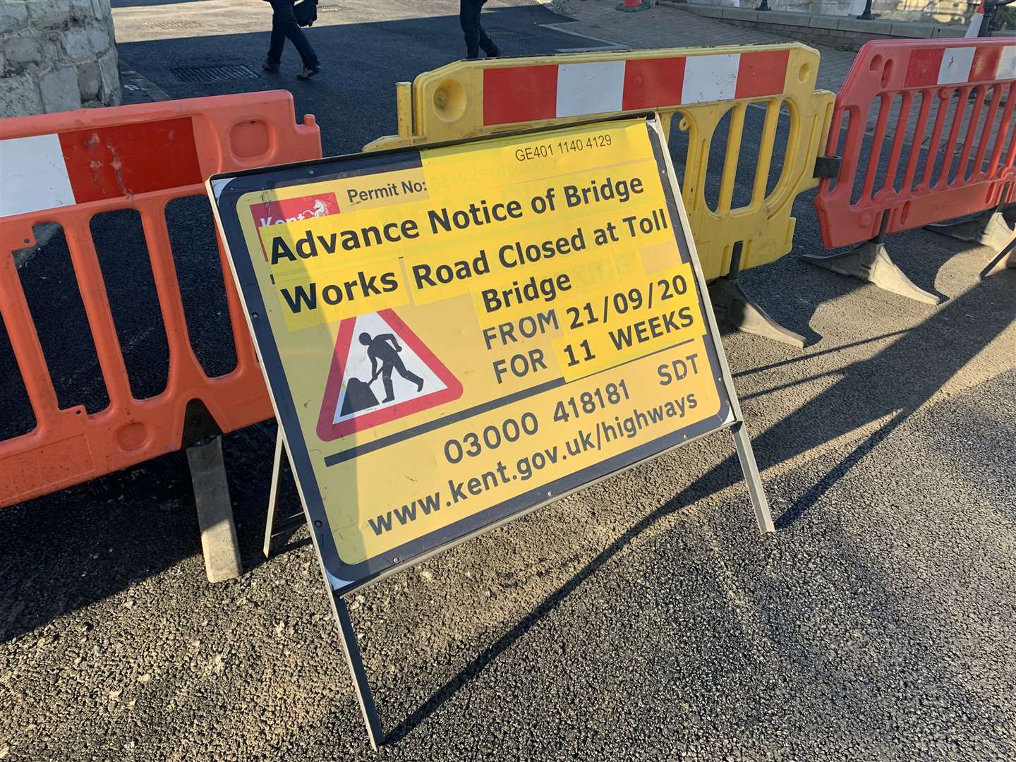 Sandwich Toll Bridge remains closed