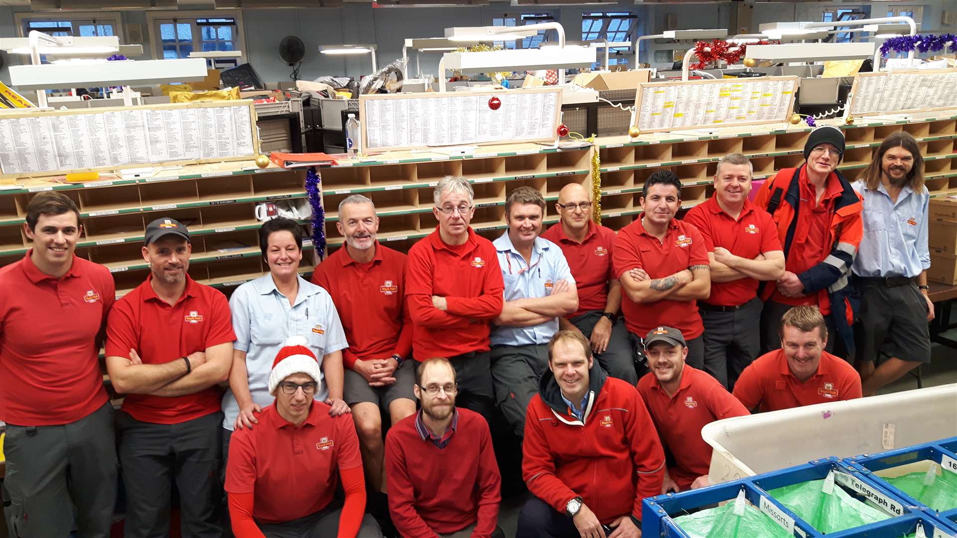 Royal Mail staff in Deal are starting work at 4.45am handling around 45,000 to 47,000 items a day, this Christmas
