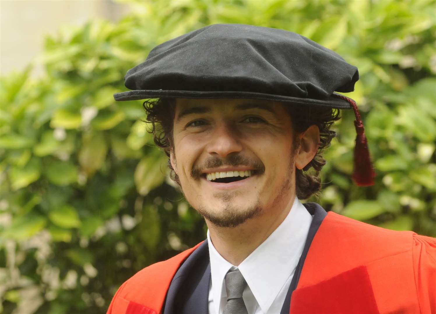Mr Bloom, now 44, received an honorary degree at Canterbury Cathedral in 2010
