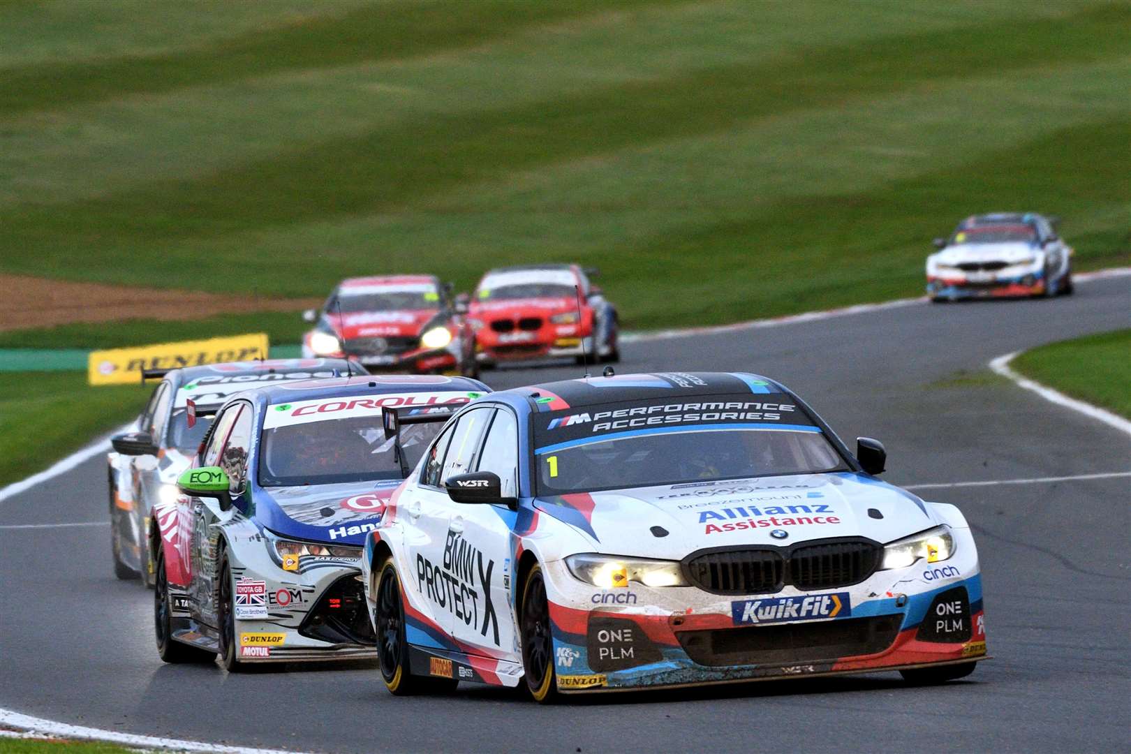 The British Touring Car Championship at Brands Hatch in October Picture: Simon Hildrew