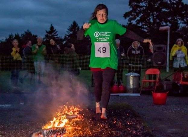 Buster's Charity Firewalk took place at Maidstone Mercure Hotel on Sunday. Picture: Encade (18181466)