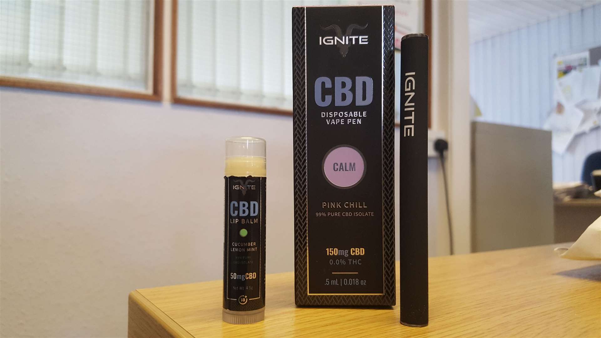 Ignite CBD e-cigarette vape and lip balm (13832567)