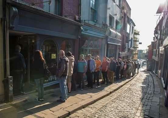Record Store Day allows the middle aged to relieve their youth...namely queuing to buy music