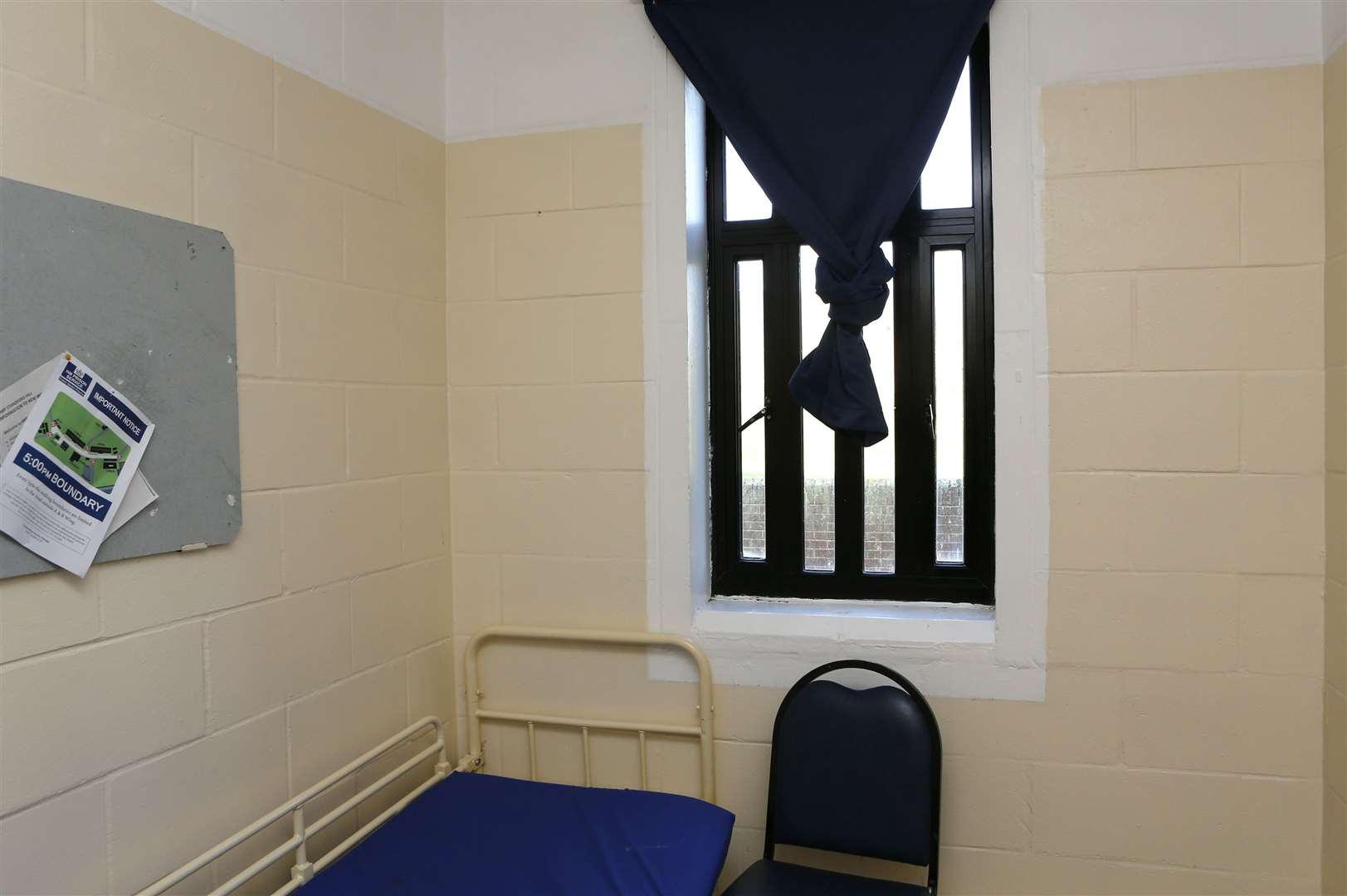 A cell at Standford Hill Open Prison, Eastchurch, Sheppey. Picture: Andy Jones