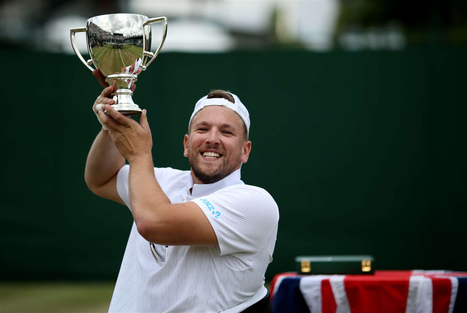 Retired professional tennis player and 2022 Australian of the Year Dylan Alcott is among the Australians heading to the Queen’s funeral on Thursday (Steven Paston/PA)