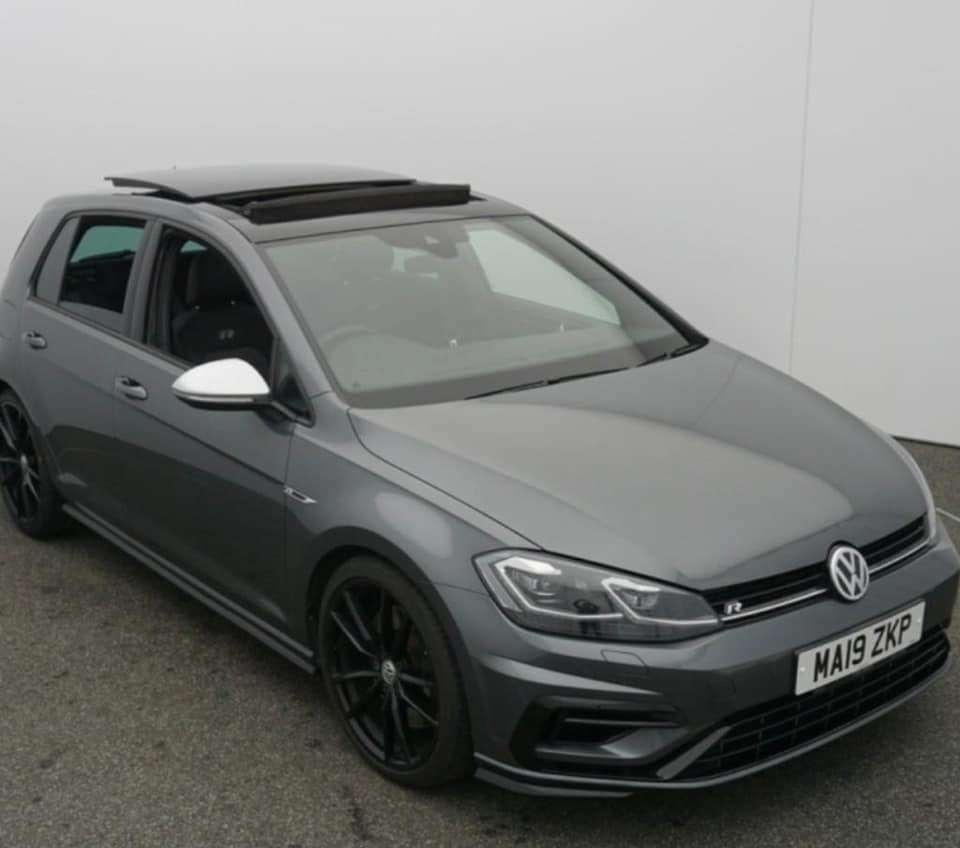 This VW Golf R was stolen from the driveway