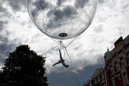 Performers will line the streets and the sky at the Fuse Medway Festival