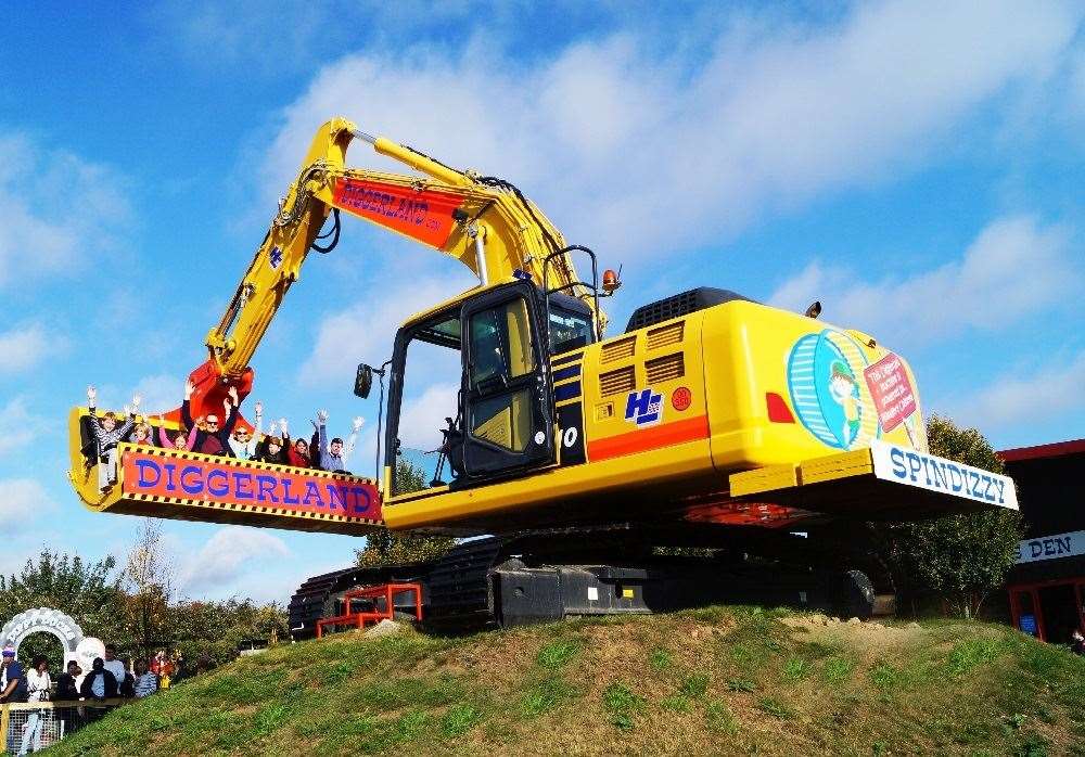 Diggerland will re-open on April 12. Picture: Diggerland