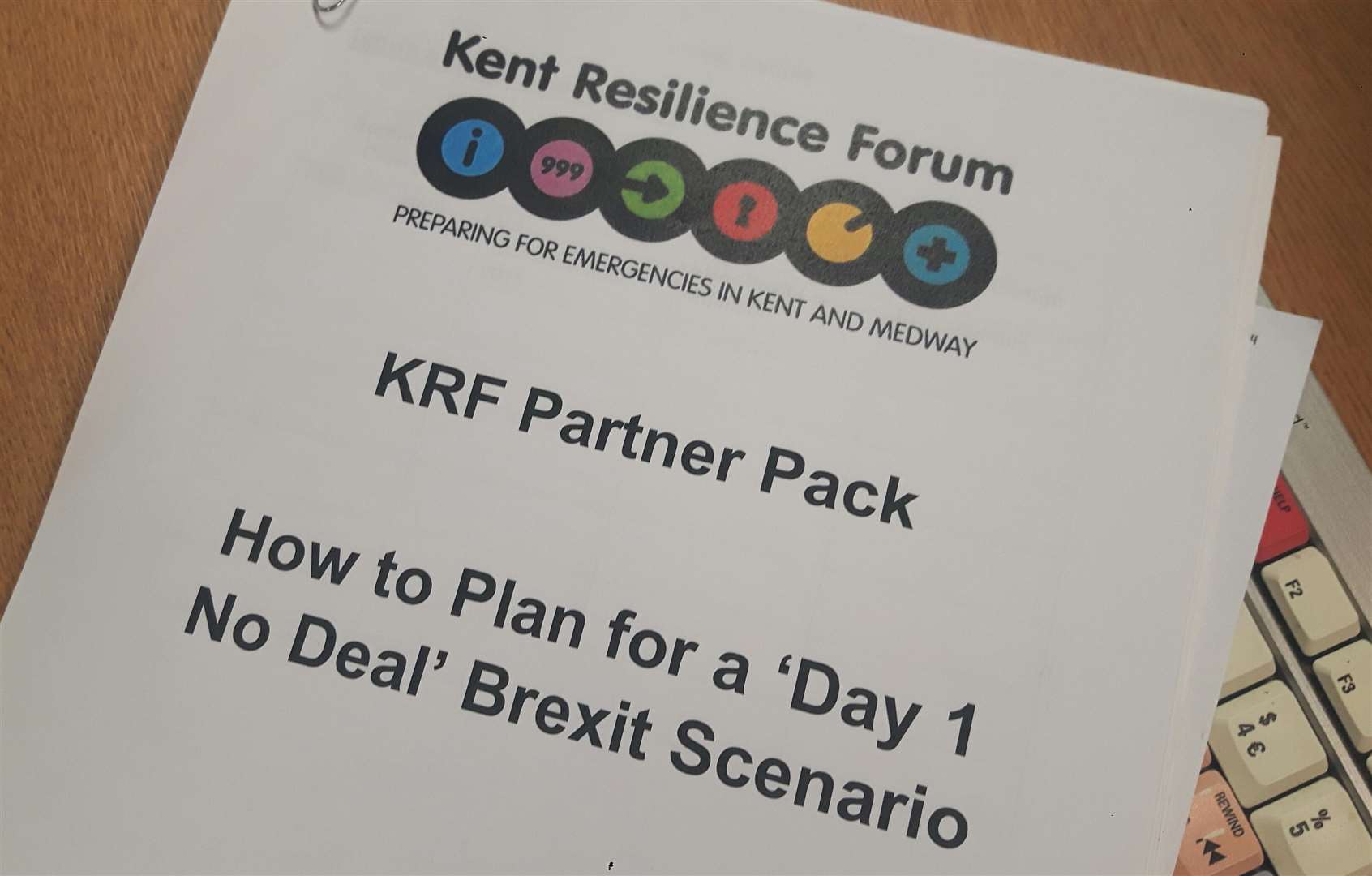 The Kent Resilience Forum report containing guidance from the Department for Exiting the EU (7391801)