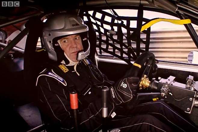Presenter James May will drive a World RX Supercar at Lydden