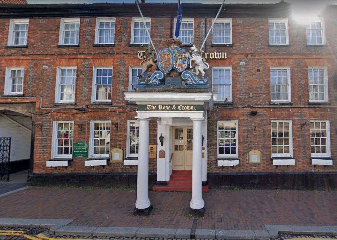 The Rose and Crown Hotel, Tonbridge High Street. Picture: Google Streetview