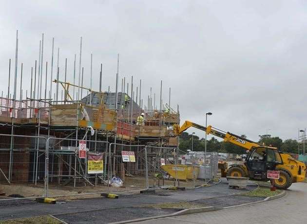 House-building has come to standstill at developments across east Kent