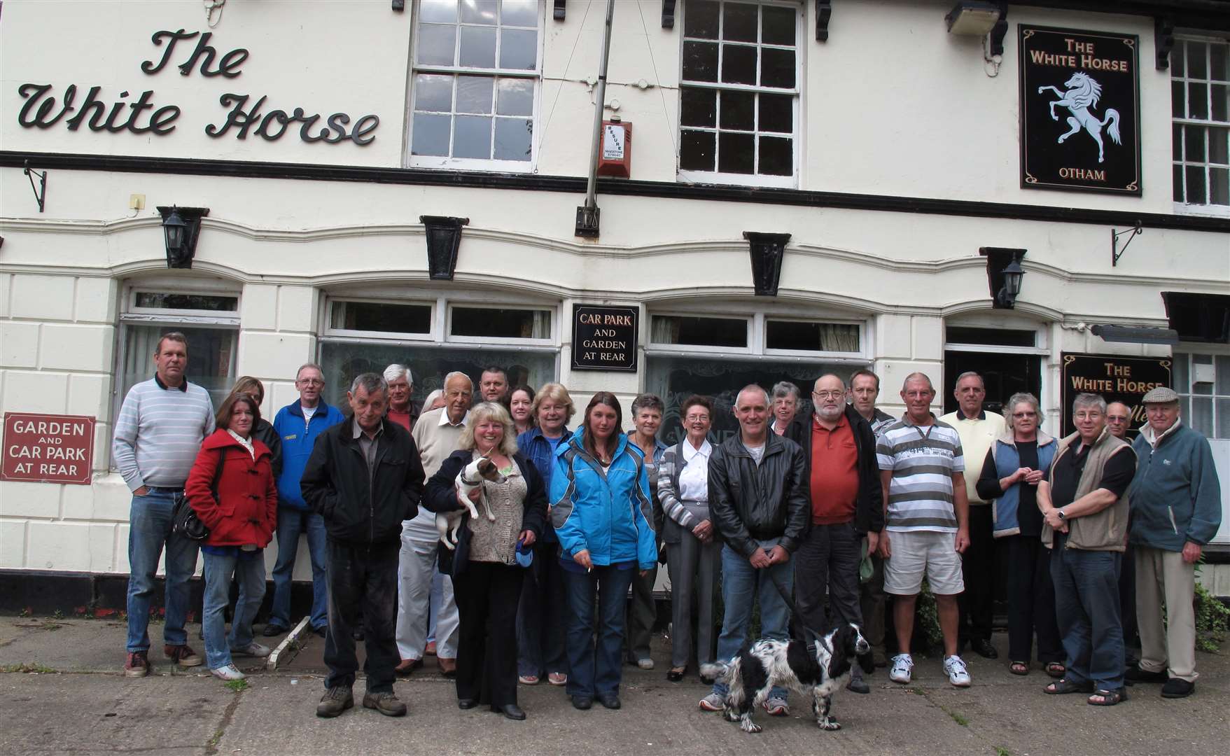 Villagers who raised £235,000 in less than a month to buy The White Horse Pub in Otham