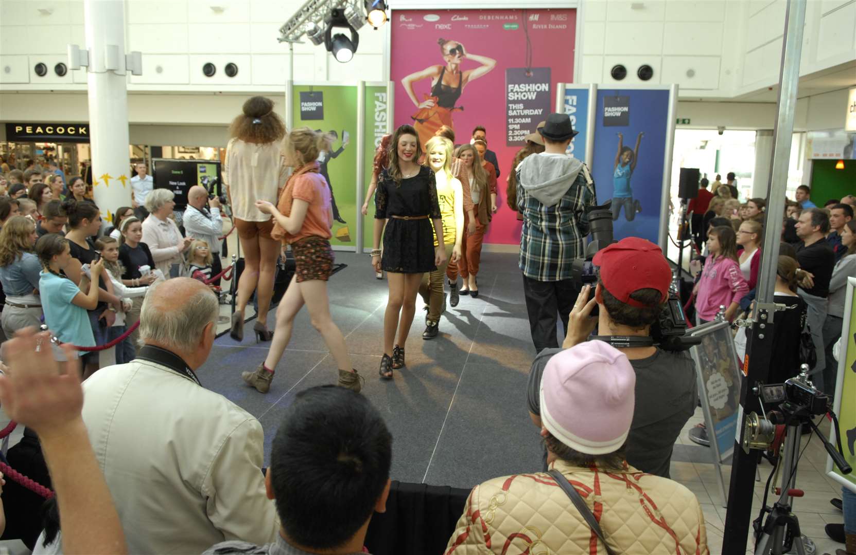 An autumn fashion show in September 2011