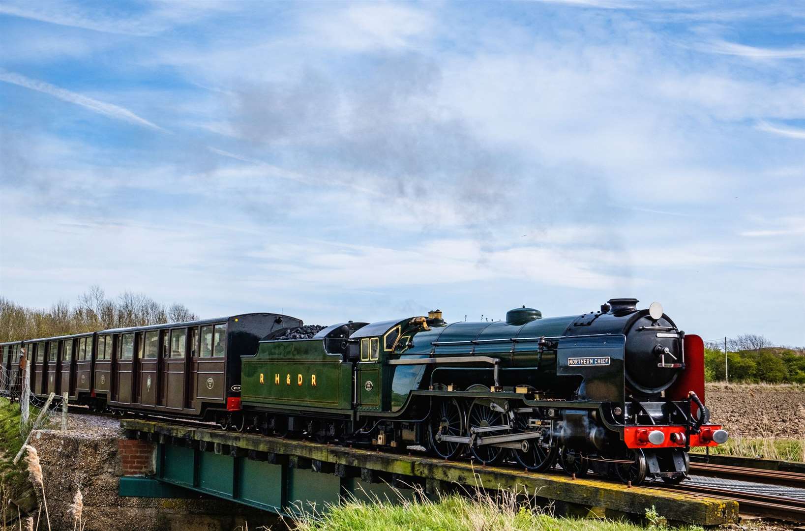 The Romney, Hythe and Dymchurch Railway is one of the world's smallest public railways