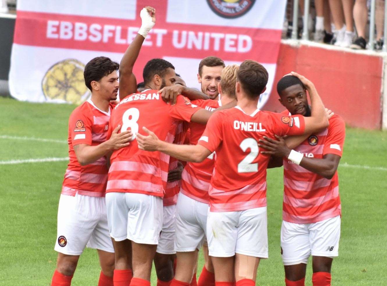 Ebbsfleet's passing game paid dividends with the most goals scored in 2022/23 and boss Dennis Kutrieb won't sacrifice his principles next season. Picture: Ed Miller/EUFC