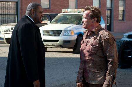 The Last Stand with Forest Whitaker as Agent John Bannister and Arnold Schwarzenegger as Ray Owens. Picture: PA Photo/Lionsgate