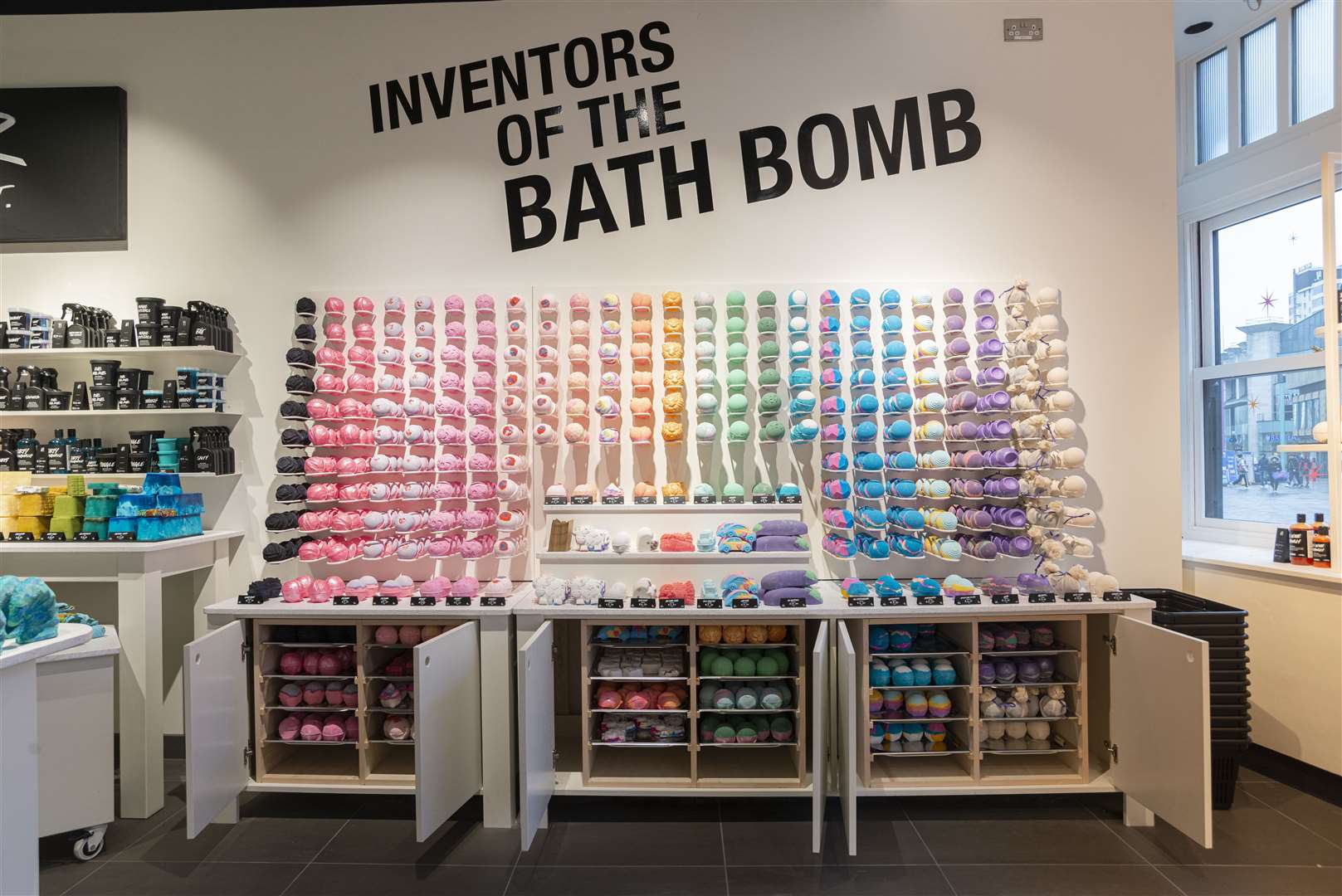 Lush will open the doors on its expanded shop in Bluewater today