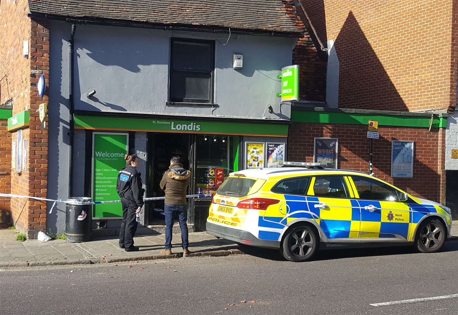 Attempted cash machine raid at Londis in Canterbury leads to police ...