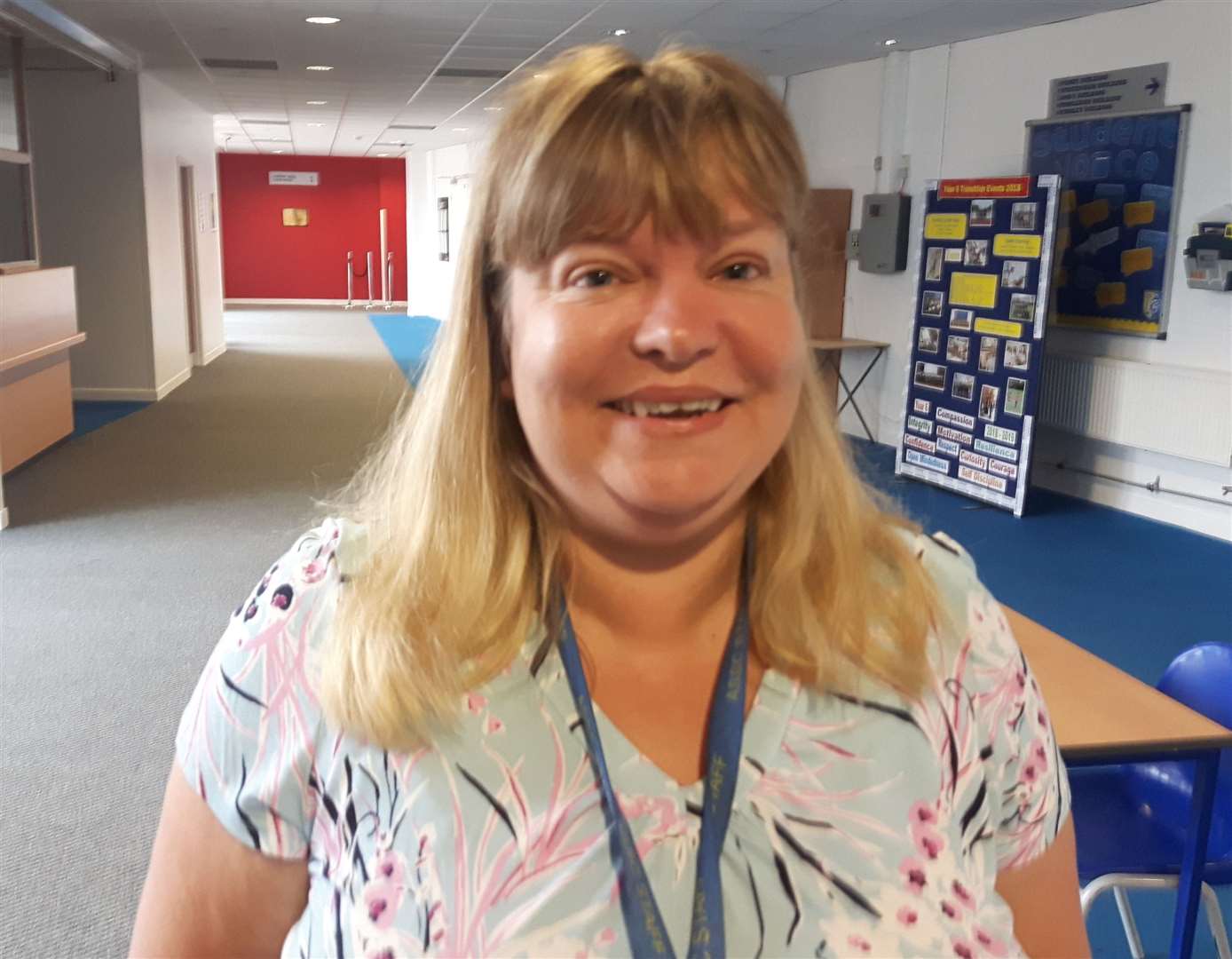 Head teacher Tanya Kelvie sent a letter home to pupils yesterday evening