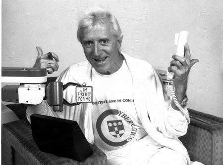 Jimmy Savile during his days presenting Jim'll Fix It. Picture: BBC