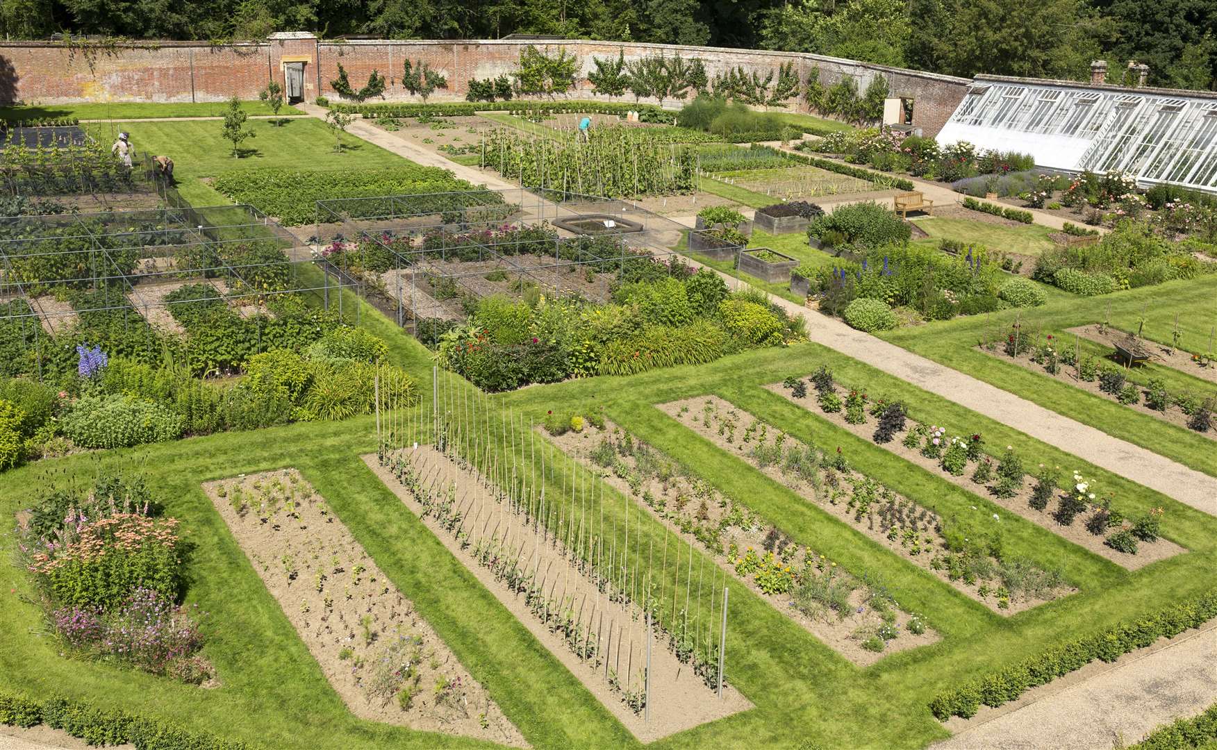 The walled garden at Scotney Castle Picture: National Trust