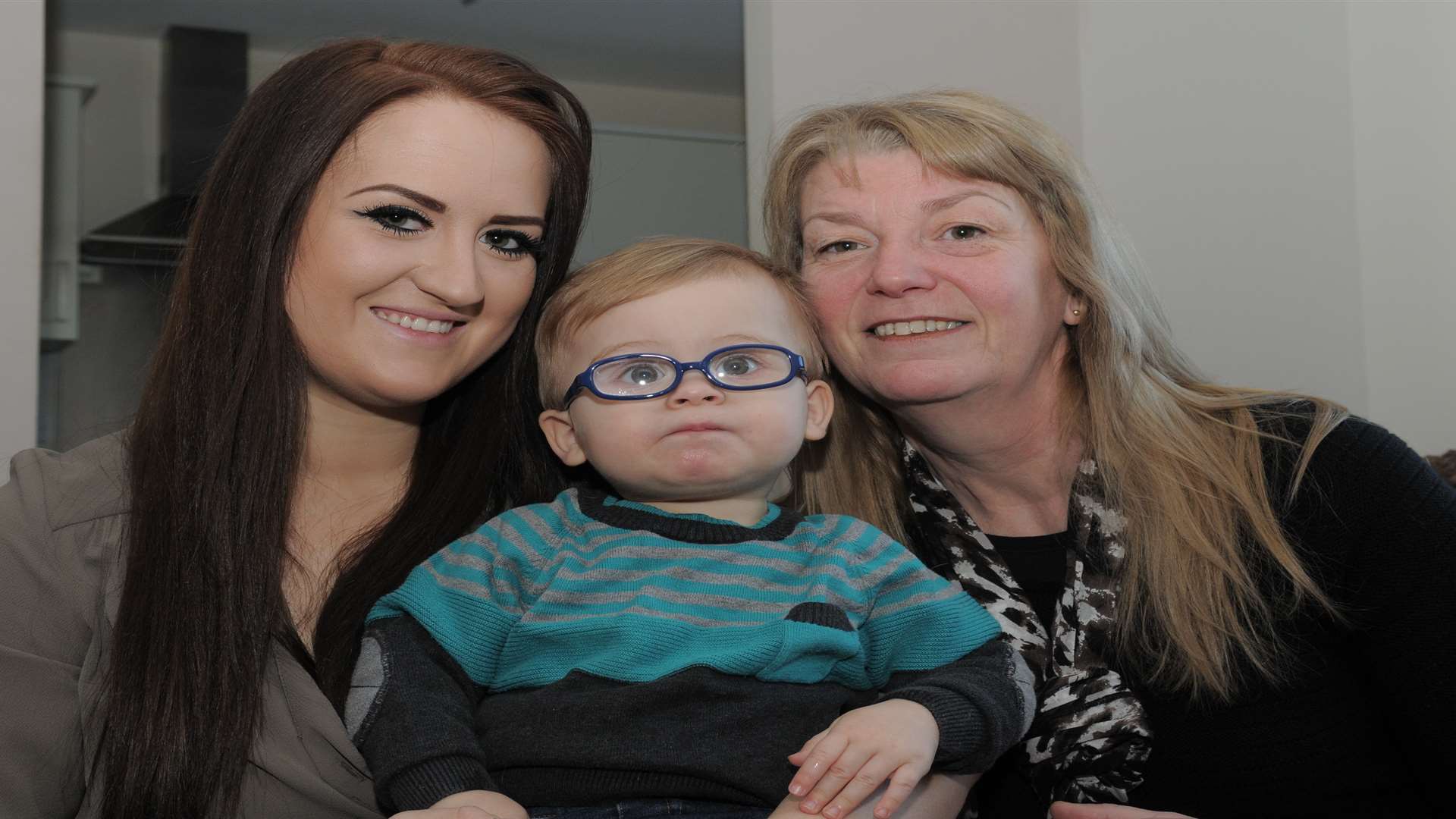 Midwife Debbie Newman, right, has won an award for saving baby Mason's life
