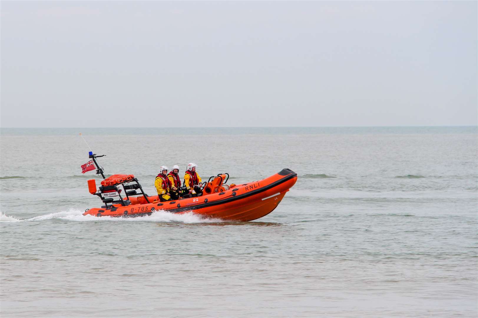The RNLI helped in the rescue
