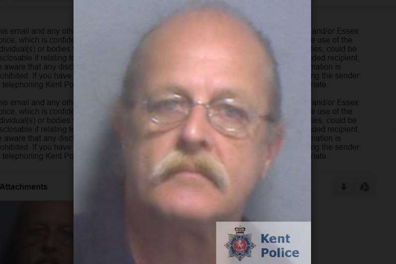 Carl Tolhurst has been jailed. Picture courtesy of Kent Police