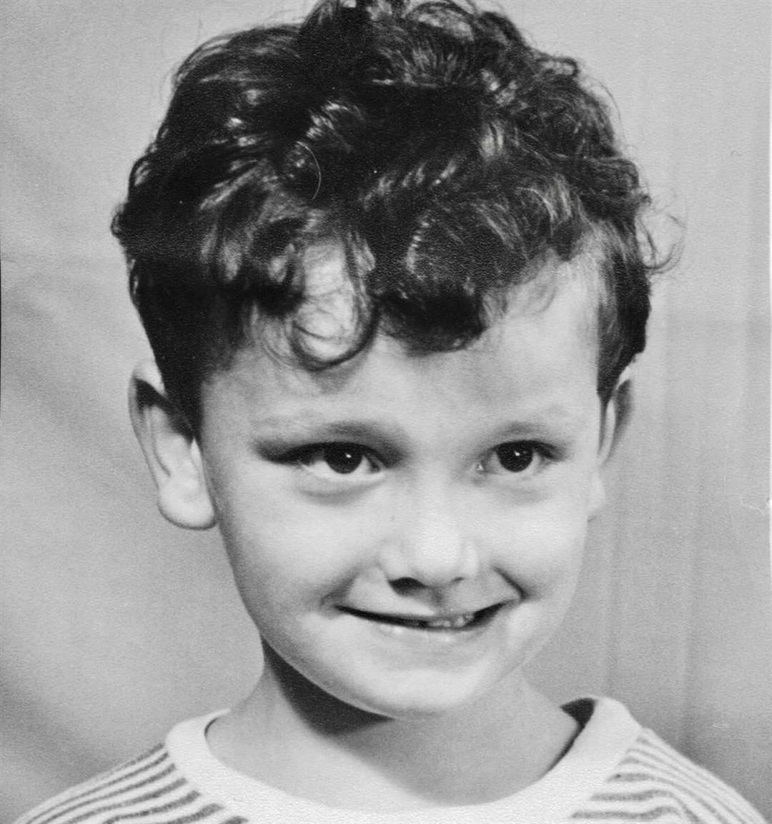 Chris Howard aged eight - Photo: Hanson Ross
