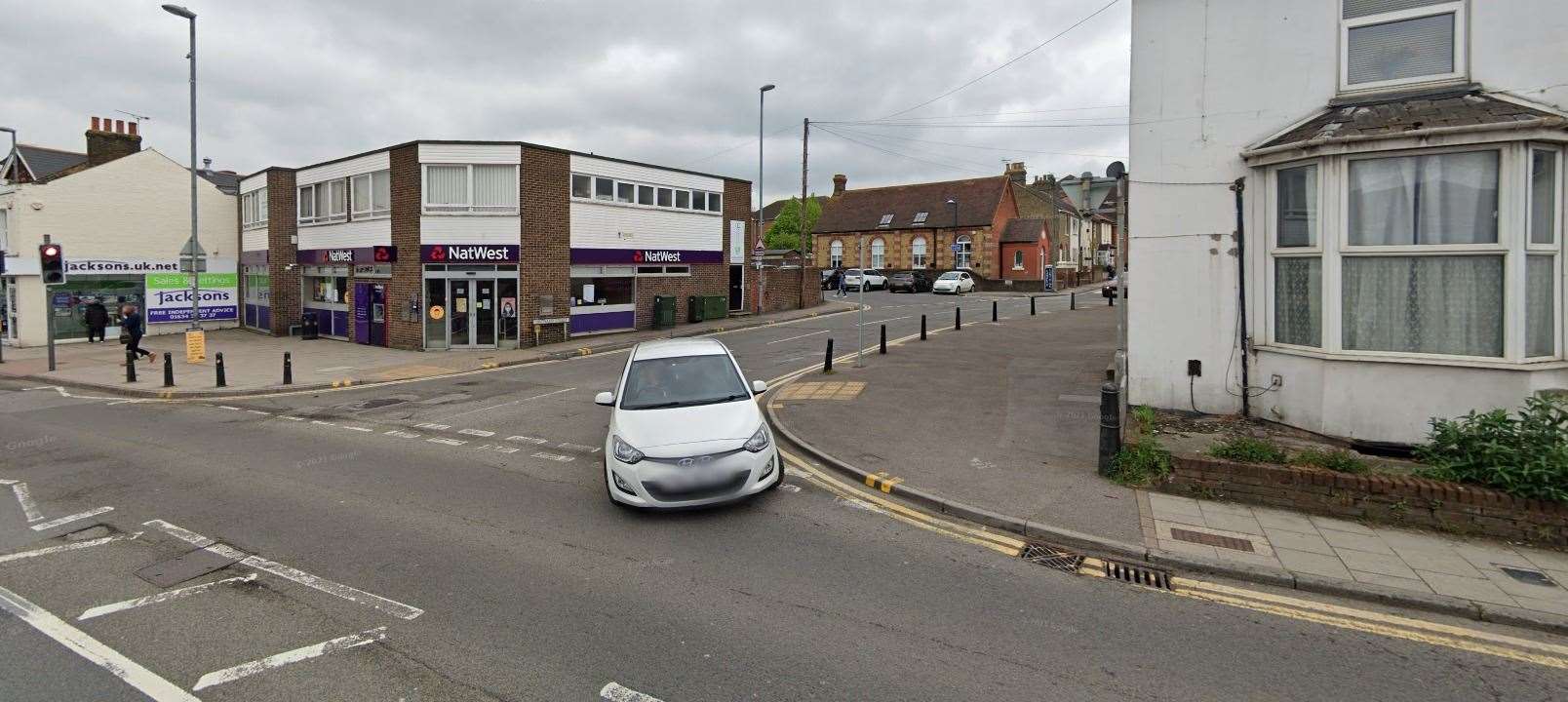 The cameras would also monitor the right-turn ban into Orchard Street from the High Street in Rainham. Photo: Google
