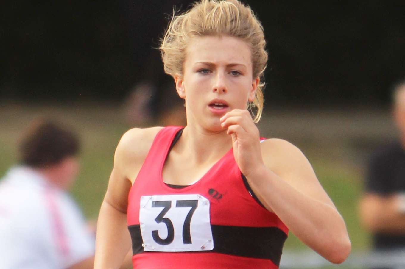 Medway and Maidstone's Harriet Day was among the Kent athletes at Bedford
