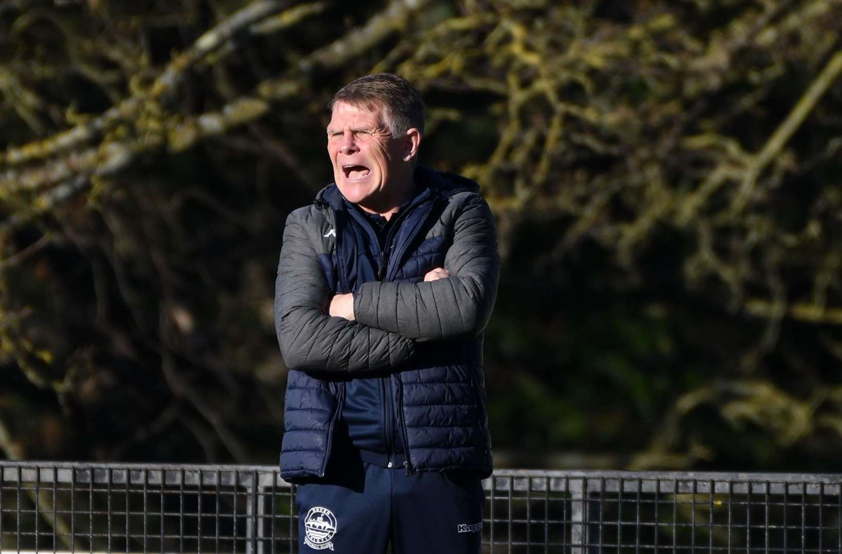 Dover manager Andy Hessenthaler would like to bolster his squad. Picture: Barry Goodwin