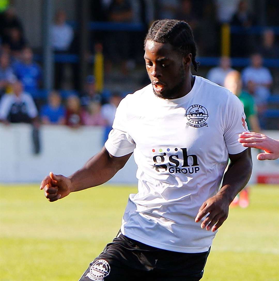 Dover Athletic's Travis Gregory. Picture: Andy Jones
